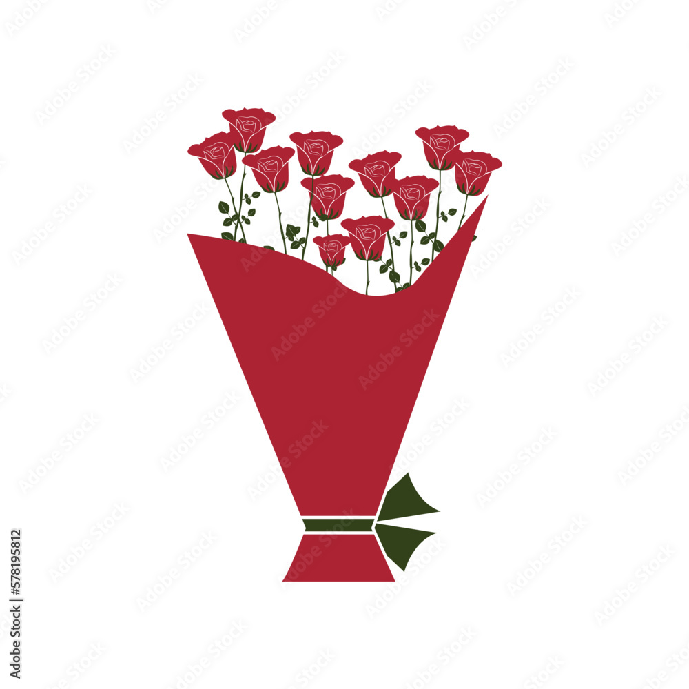 Bouquet flower icon Bouquet flower icon