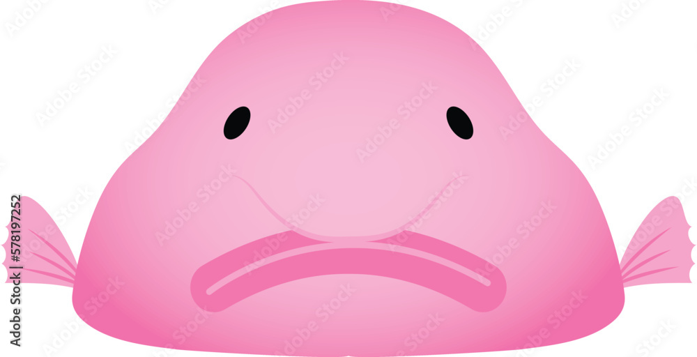 Fototapeta premium Blob Fish Vector image or clipart