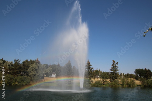 fountain in the park