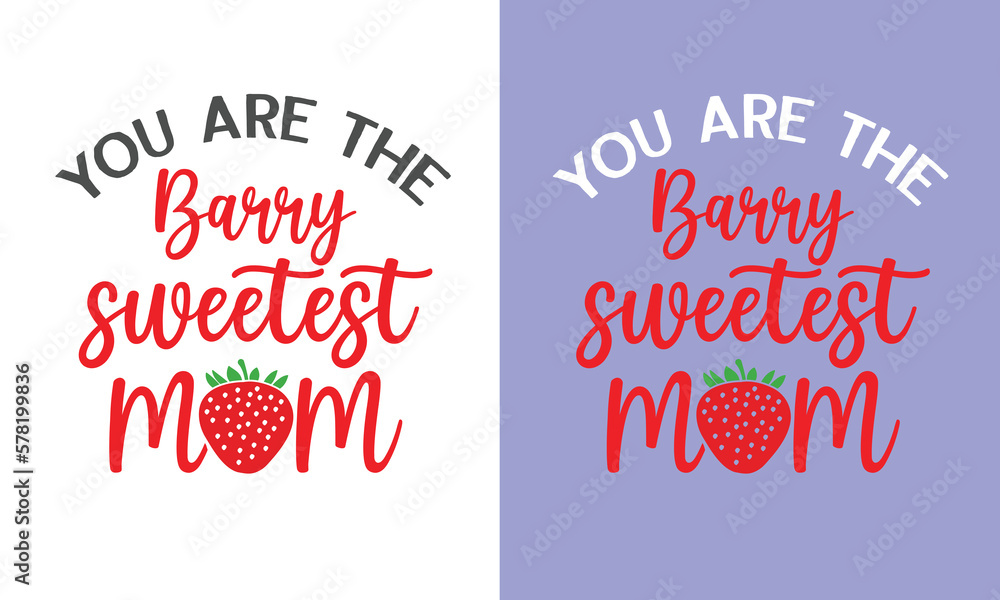 Strawberries printable quotes design. You can print the design or you ...