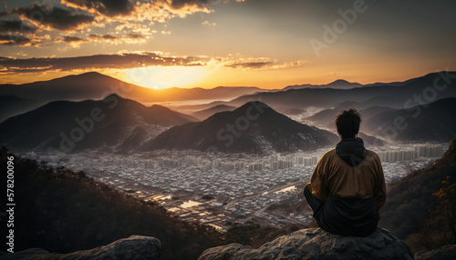 Wallpaper Mural meditates Torontodigital.ca