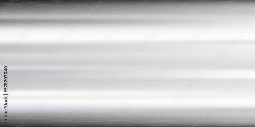 Silver foil background metal textured shiny Vector Image