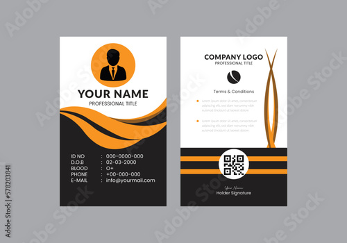 Id cards template