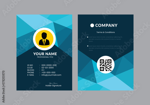 Id cards template