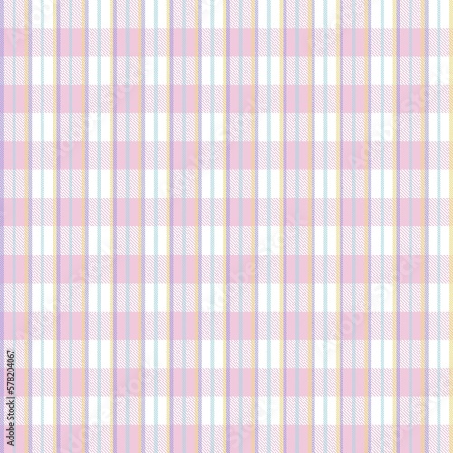 Tartan seamless pattern, pink and white can be used in decorative designs. fashion clothes Bedding sets, curtains, tablecloths, notebooks, gift wrapping paper