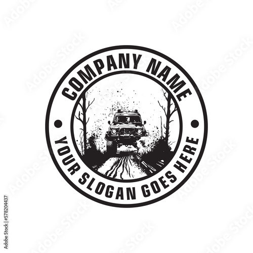 off road logo , jeep logo vector