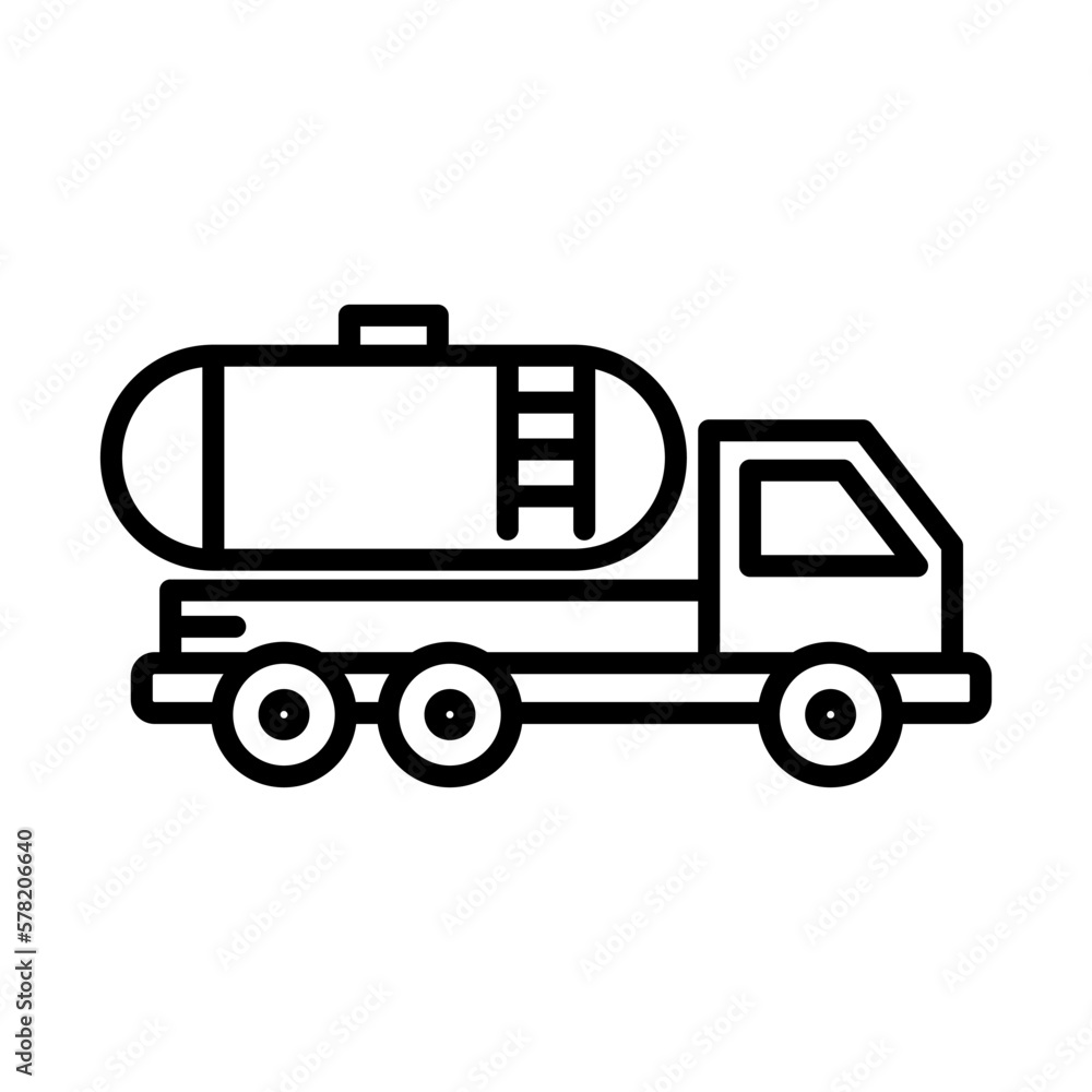 Tank Truck Icon Logo Design Vector Template Illustration Sign And Symbol Pixels Perfect Tank Truck Icon Logo Design Vector Template Illustration Sign And Symbol Pixels Perfect