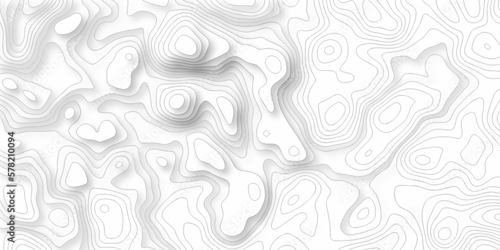 Topographic map. Geographic mountain relief. Abstract lines background. Contour maps. Vector illustration, Topo contour map on white background, Topographic contour lines vector map seamless pattern. Topographic map. Geographic mountain relief. Abstract lines background. Contour maps. Vector illustration, Topo contour map on white background, Topographic contour lines vector map seamless pattern.