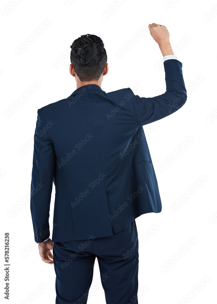 Back view of a male worker gesturing to emphasize the significance of human rights empowerment in business, particularly through the promotion of solidarity isolated on a png background. Back view of a male worker gesturing to emphasize the significance of human rights empowerment in business, particularly through the promotion of solidarity isolated on a png background.