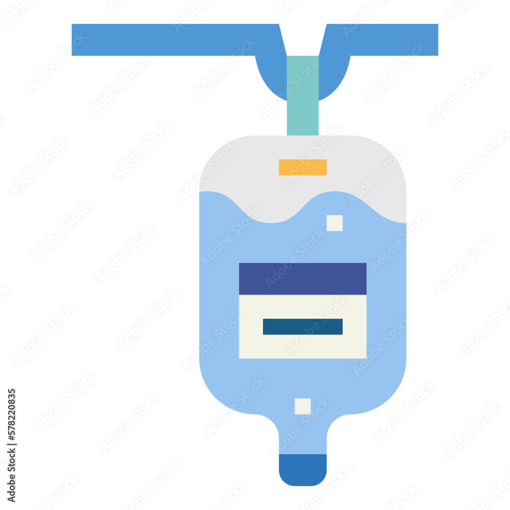 saline flat icon style saline flat icon style