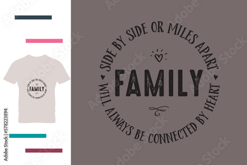 Family reunion t shirt design 