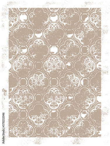 Modern masculin geometric motif pattern, fabric design manly background. Simplicity concept, small patch print block apparel textile, ladies dress, man scarf, shirt, fashion garment, pack, wrap, cloth