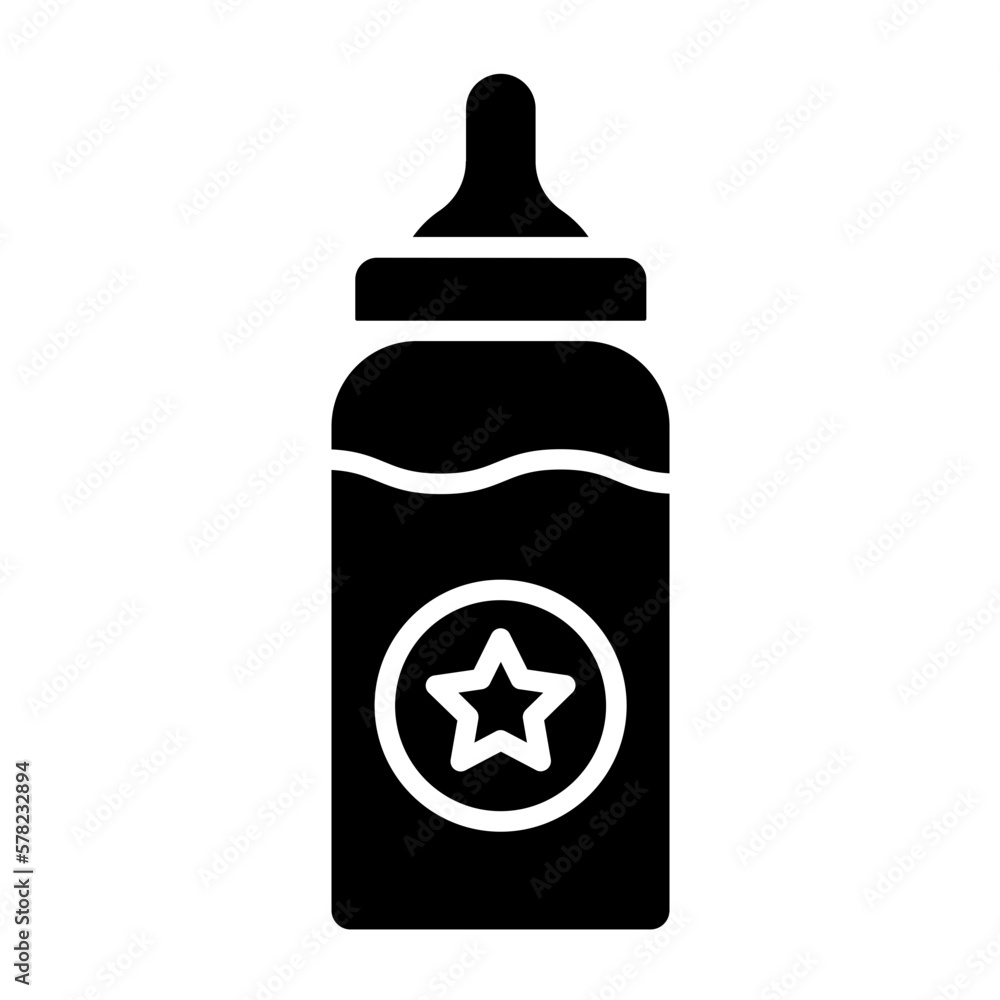 Baby Feeder Icon Style Baby Feeder Icon Style