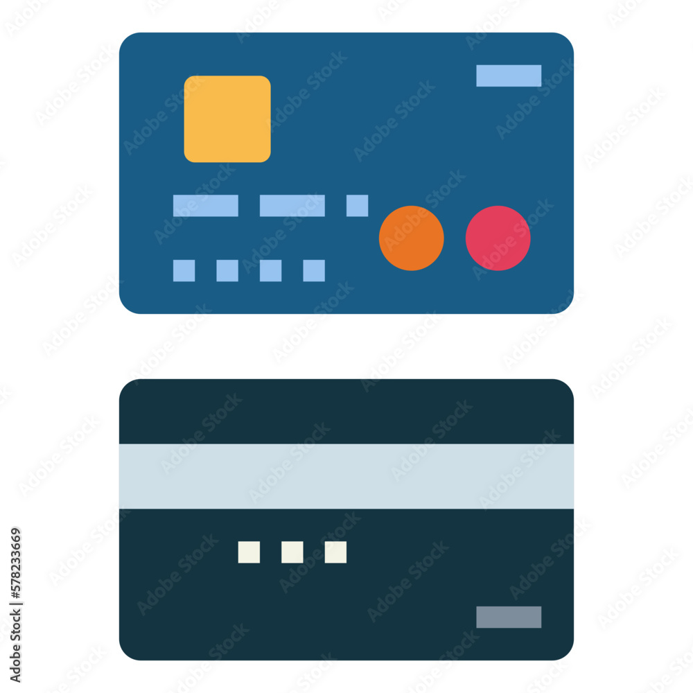 credit card flat icon style credit card flat icon style
