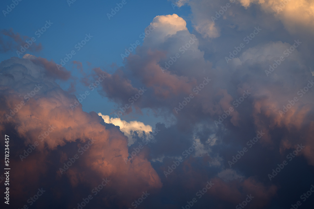 Dramatic sky. Sunset. Nature background. Dramatic sky. Sunset. Nature background.