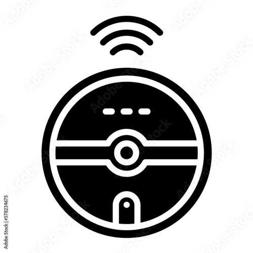 Robot Vaccum Icon Style