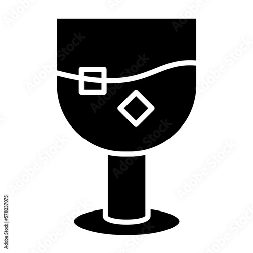White Wine Icon Style