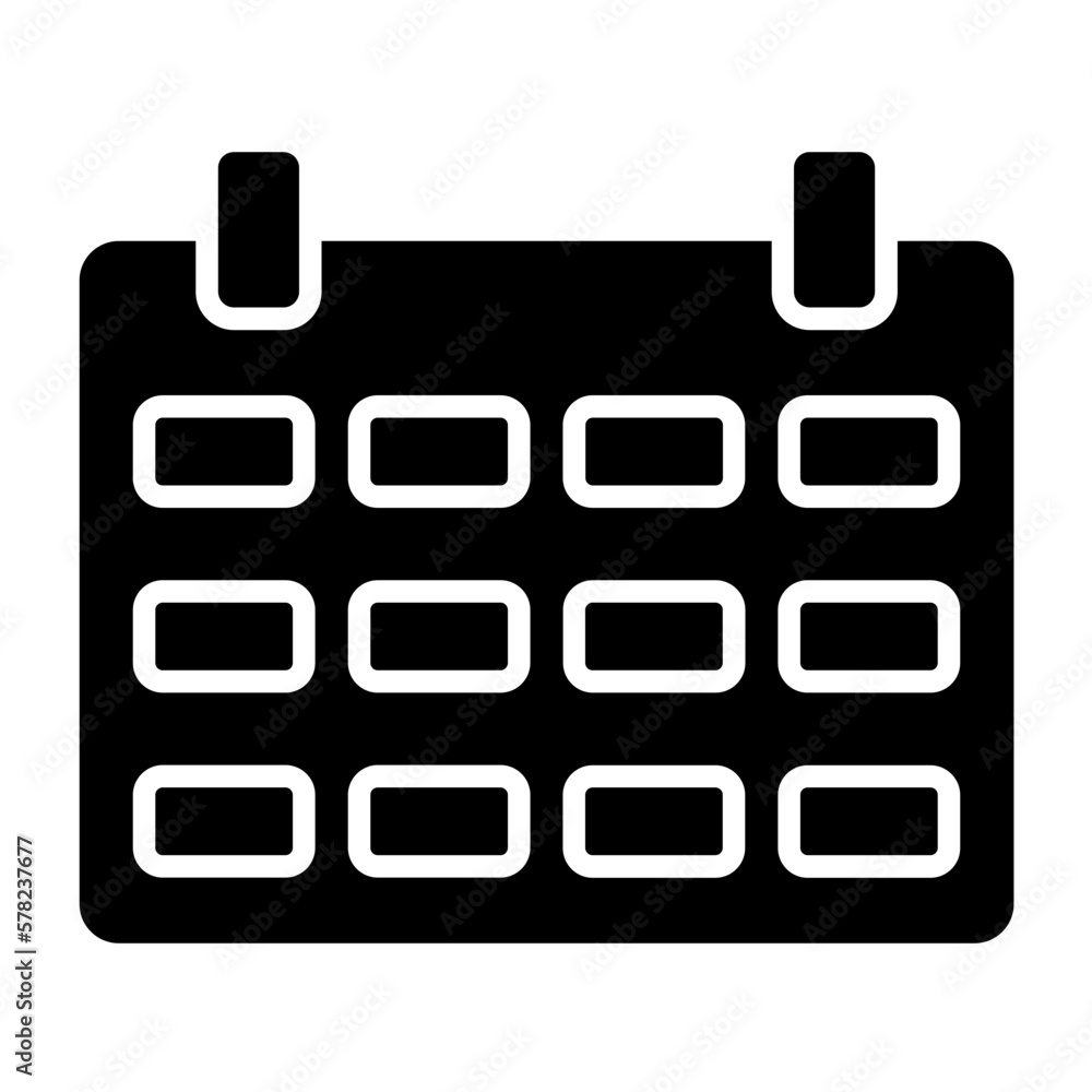 Calendar Icon Style Calendar Icon Style