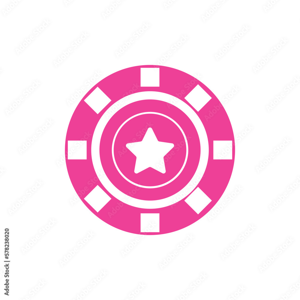 Casino Chips Flat Casino Chips Flat