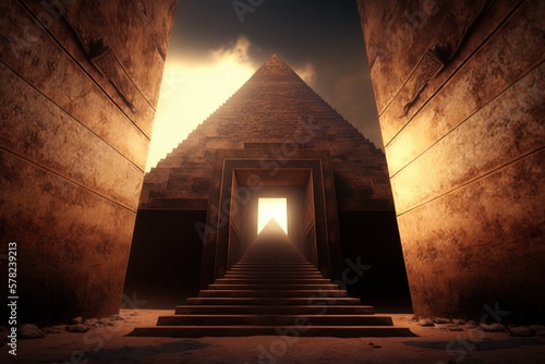 Egyptian mythology - pyramids