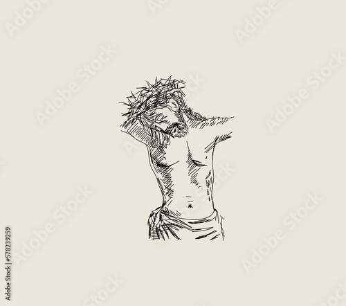 Corpus Sketch Drawing, art vector design