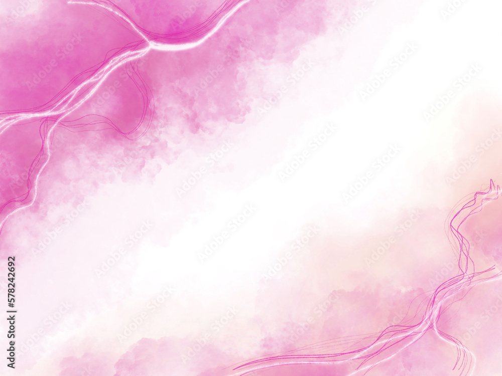 Pink Watercolor Backgrounds splash, design for wedding backgrounds, wedding cards, invitations cards, illustrations, vector.