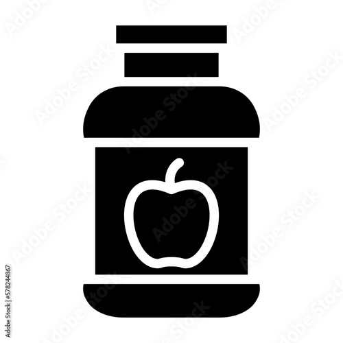 Vector Design Jam Icon Style