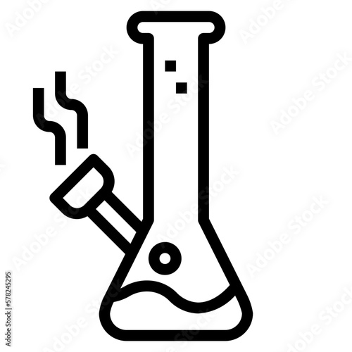 bong line icon style