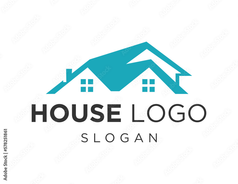 Logo design about Home on a white background. created using the CorelDraw application.