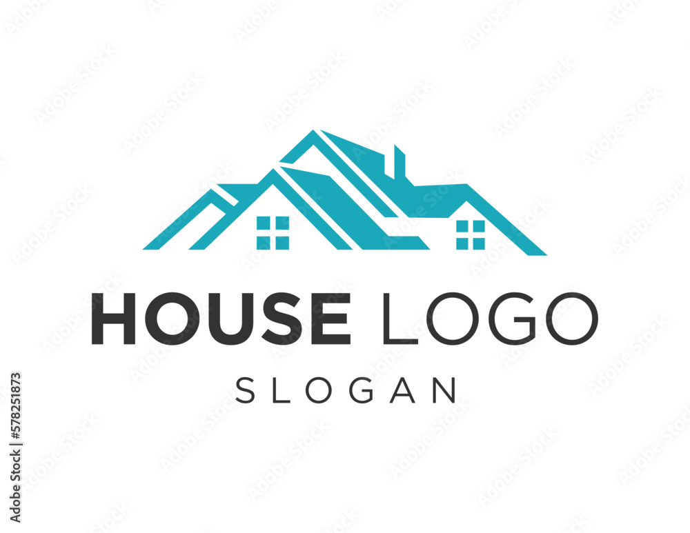 Logo design about Home on a white background. created using the CorelDraw application.