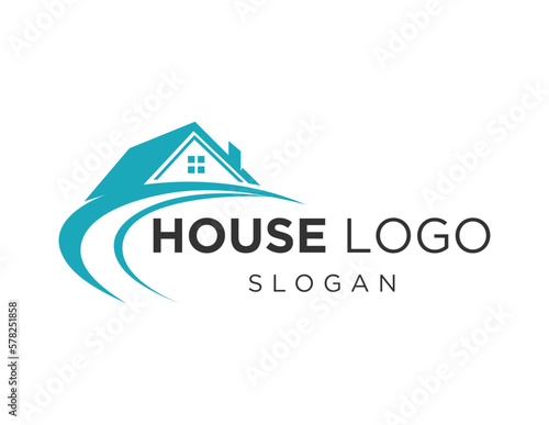 Logo design about Home on a white background. created using the CorelDraw application.