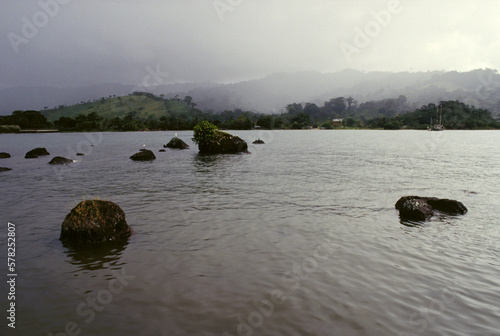 Seascape of Portobello Bay photo