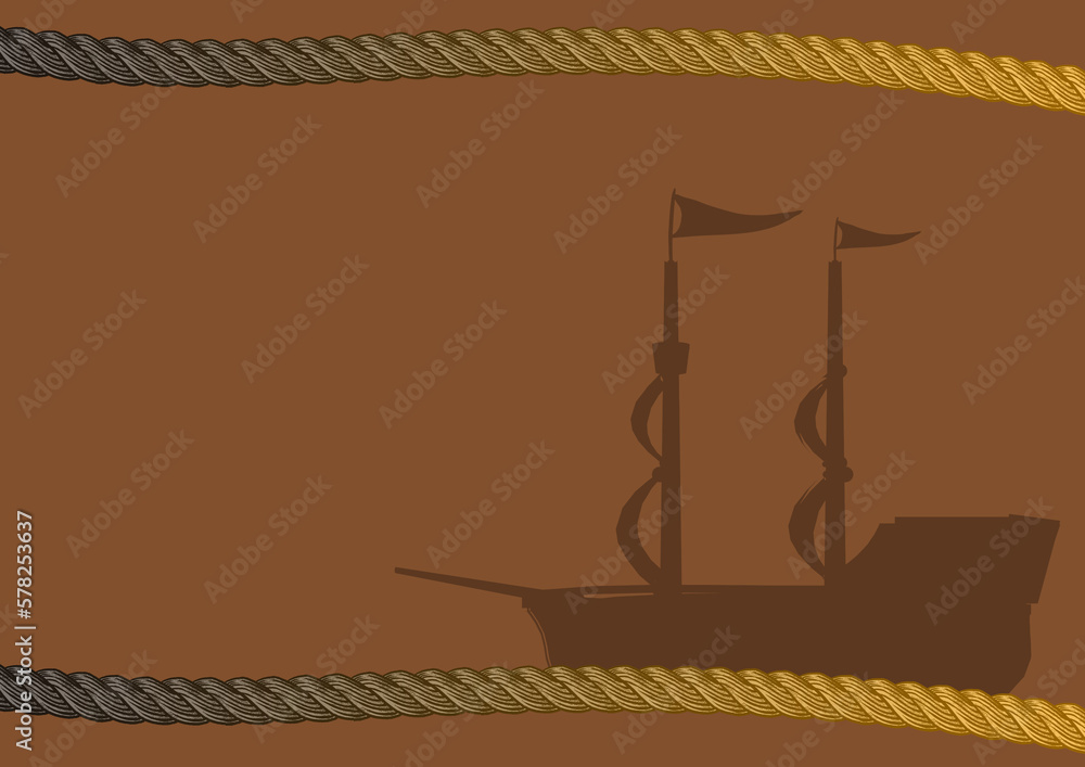 フレーム　海賊船