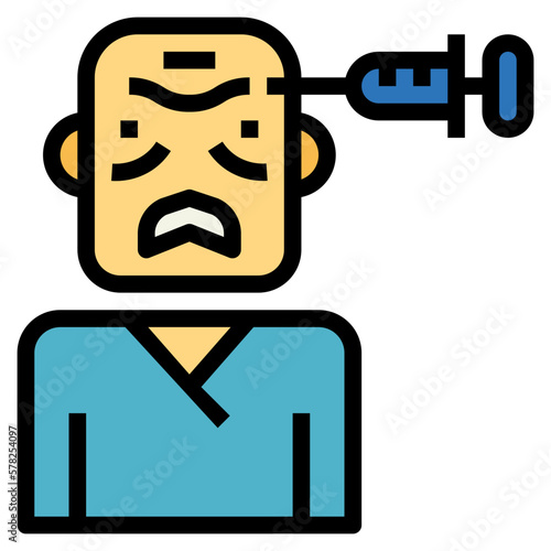 rejuvenation filled outline icon style