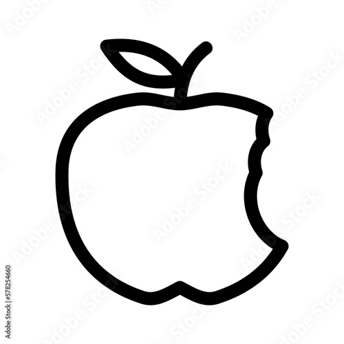 apple icon or logo isolated sign symbol vector illustration - high quality black style vector icons
