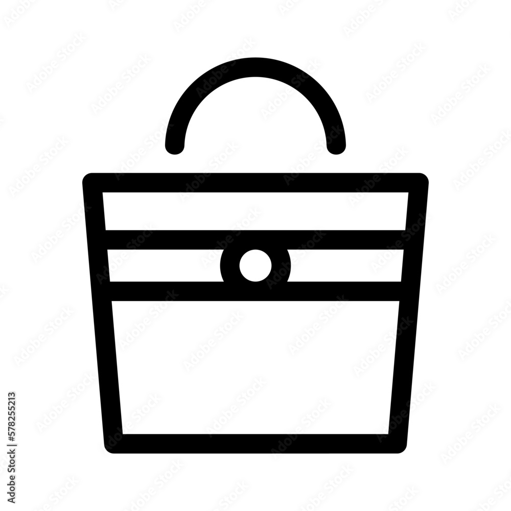 bag icon or logo isolated sign symbol vector illustration - high quality black style vector icons
