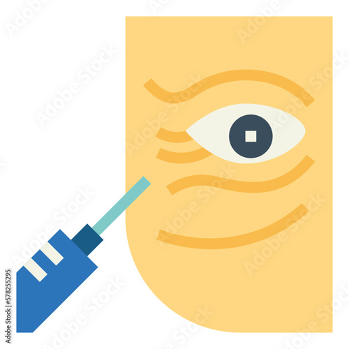 rejuvenation flat icon style