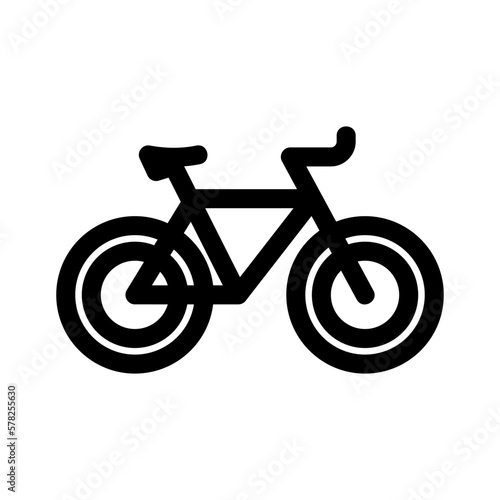 bicycle icon or logo isolated sign symbol vector illustration - high quality black style vector icons 