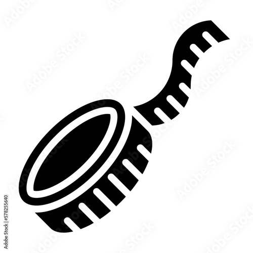 Vector Design Measuring Tape Icon Style