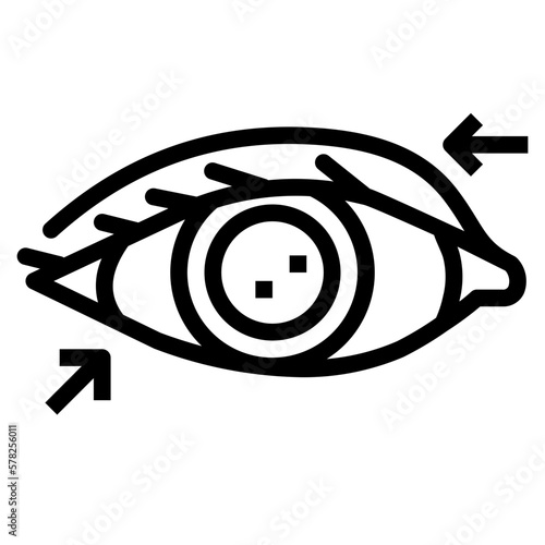 eyelid surgery icon style