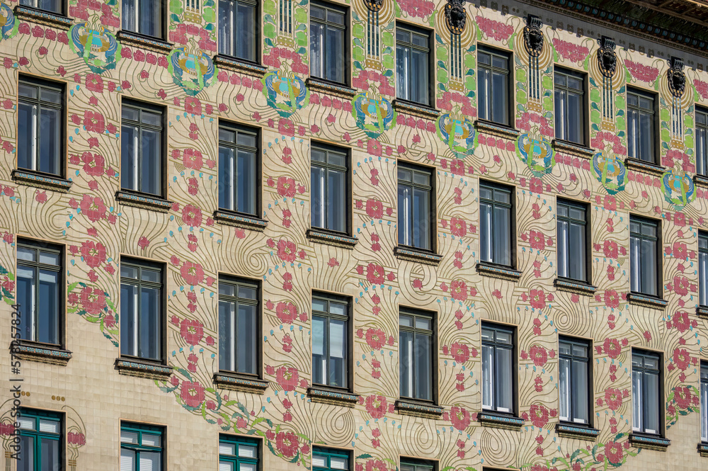 Ταπετσαρία Art Nouveau in Vienna, Austria