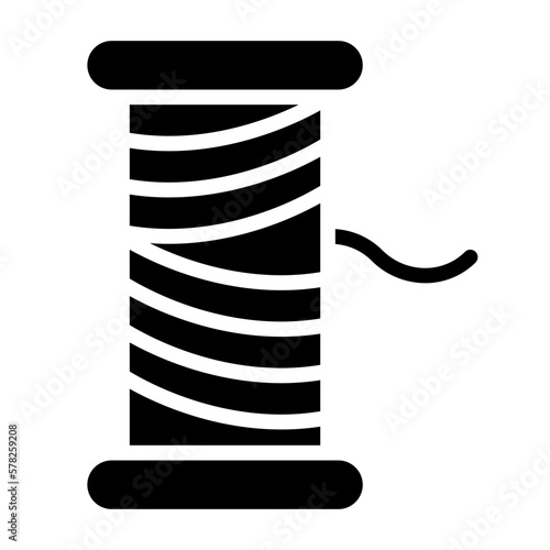 Vector Design Spool Icon Style