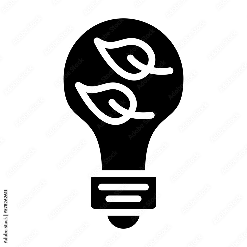 Vector Design Energy Saving Icon Style Vector Design Energy Saving Icon Style