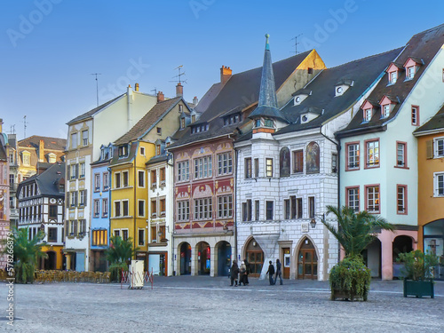 Mulhouse main square, France photo