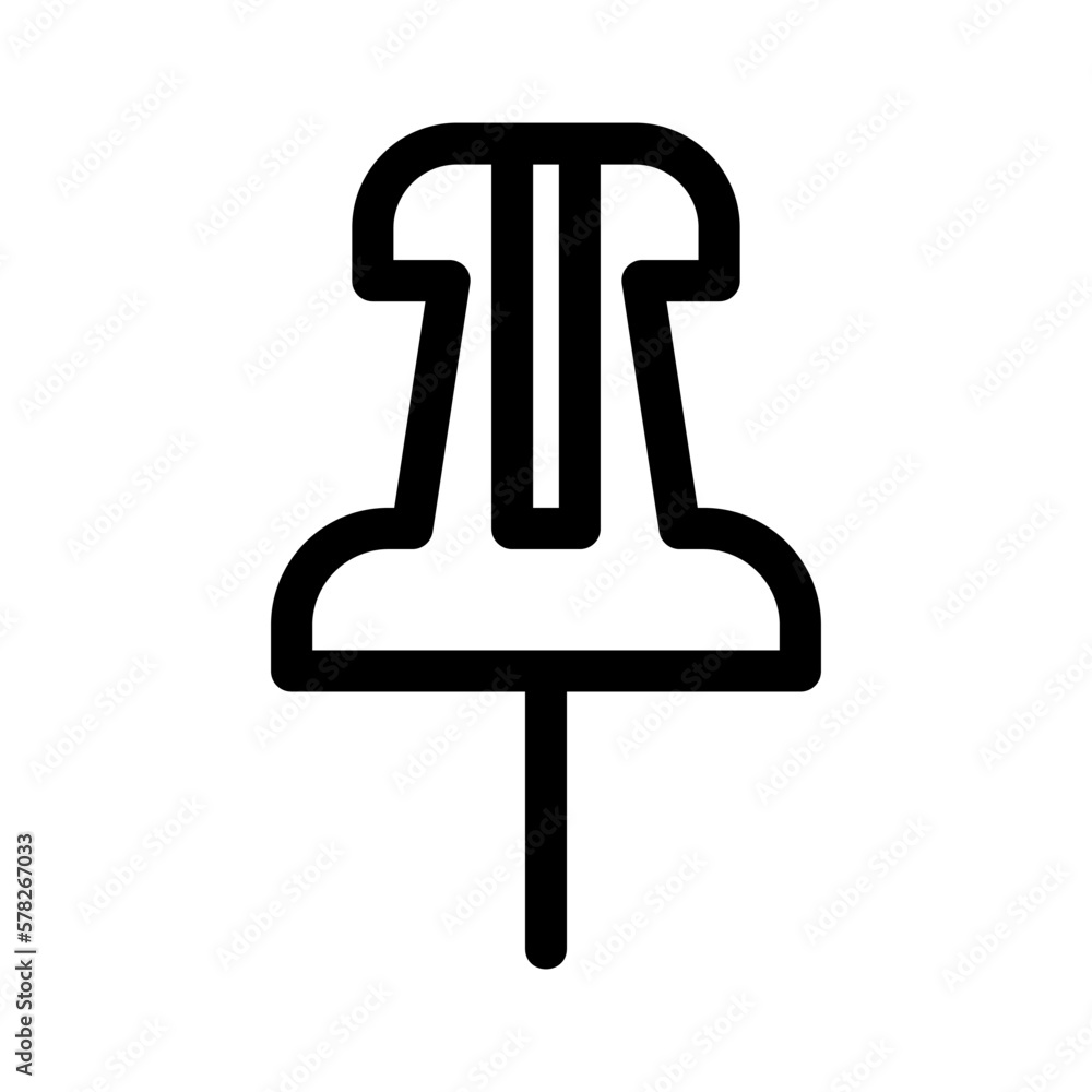push pin icon or logo isolated sign symbol vector illustration - high quality black style vector icons
push pin icon or logo isolated sign symbol vector illustration - high quality black style vector icons