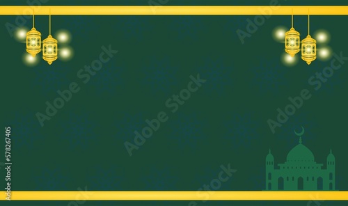 copyspace ramdhan backgroun for banner, poster, and background