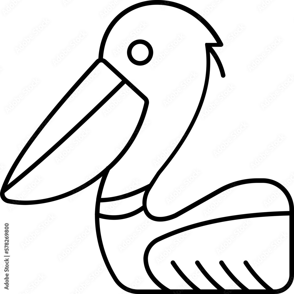 Pelican Vector icon which can easily modify or edit
Pelican Vector icon which can easily modify or edit