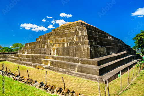 El Tazumal Mayan ruins near Santa Ana in El Salvador, Central America