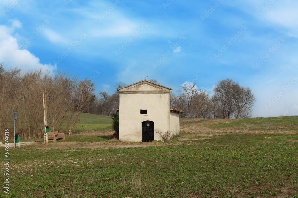 church Madonna dei Marchi Volta Mantovana Mantua Italy- church Madonna dei Marchi Volta Mantovana Mantua Italy-
