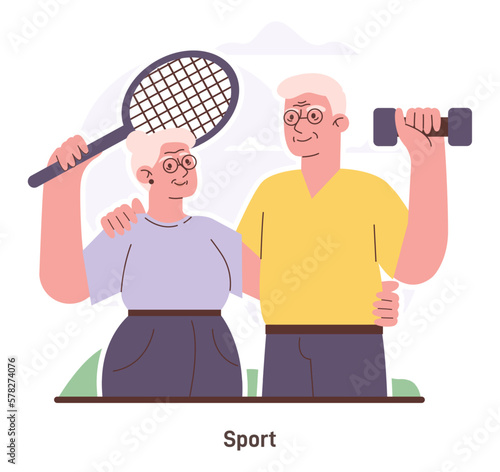 Sport activity as a cardiac disease prevention for seniors. Cardiovascular